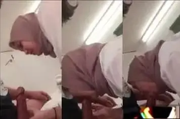 Karyawan Hijab Main Belakang Pas Jam Kerja